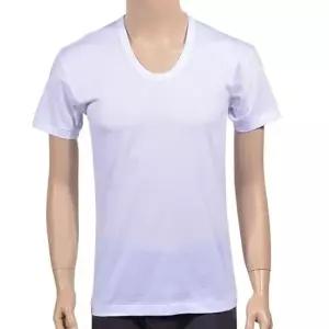 쿨샵 남성 이너웨어 쿨모시 비와이씨 화이트반팔런 kYR9+6Uzo