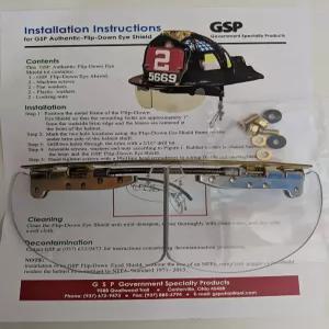 플립 다운 쉴드 버크 - 클리어