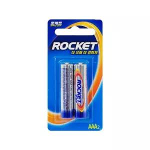 로케트 건전지 AAA2 2Px20개 1박스