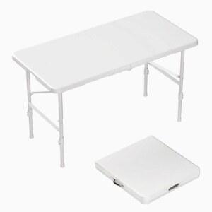 접이식 테이블 캠핑 고기 보관 1 5m 여행자 하이킹 휴대가 직사각형 원형 IGT