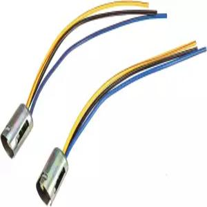 ABSOPRO 자동차 연장 소켓 홀더 와이어 하네스 커넥터 어댑터 내구성 3 1157 LED 브레이크 스톱 전구