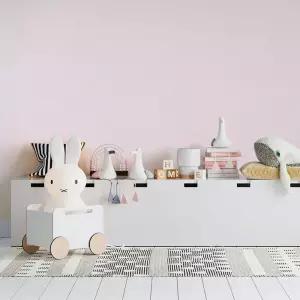 실크벽지 50cmX10m 라인 핑크 붙이는벽지 시공 단열