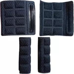 자전거 타기를 위한 범용 헬멧 턱 패드 폼 스펀지 스트랩 패딩 교체 쿠션 매트 라이너 4