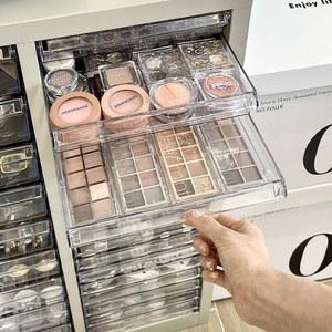 네일샵 파츠 정리함 슬라이딩 보관 서랍장 수납장 핑크 재료 네일 소품 젤 보관함 파일