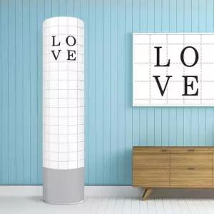 창문형에어컨커버 스탠드형 원형 타원 에어컨커버/엘지휘센 카바 38x185