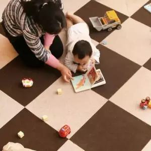 바닥매트 침실 거실 카펫바닥 조각매트(소형30x30)