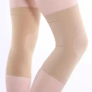무릎보호아대 티 나지않는 얇은 무릎보호대 압박 니 아대 2P