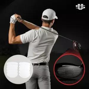 롱 드라이버 필름 장타스티커 비거리 드라이버 헤드 보호 슬라이스 훅 방지 10P TA3799937