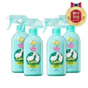 온더바디 코튼풋 발을씻자 풋샴푸 385ml 레몬 4개