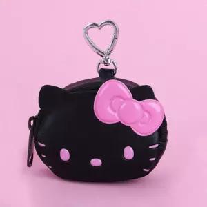 아트박스/문구앤토이스 [산리오] 헬로키티 페이스 컬러풀 미니 파우치_블랙