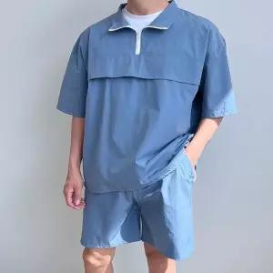 아노락세트 남성 여름 반팔 반바지 캐주얼 운동복