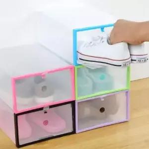 [SBD] 조립식 운동화 박스 신발 정리 보관함 정리함 투명한