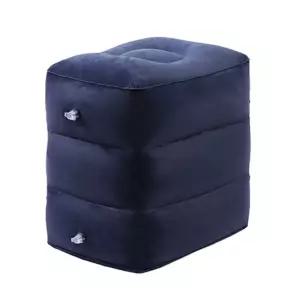 여행용 3단조절 에어 발받침쿠션 기내용 차량용