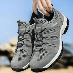 남자 경량 트레킹화 통풍 아웃도어 스니커즈 신발
