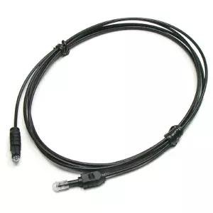 Coms 오디오 광케이블 원 각 plug to toslink Optical 2M/변환잭/오디오젠더/컴퓨터전원선/파워케이블