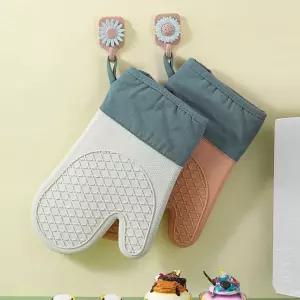 실리콘 주방장갑 벙어리형 내열 오븐장갑 요리 베이킹 냄비용 한쪽