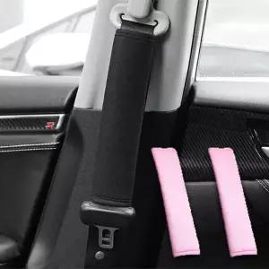 자동차 안전벨트 아이스 커버 2P 푹신한 패드 쿠션 첫차꾸미기