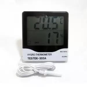 디지털 온도습도계 탕온계 유리 튀김 물 어항 실내