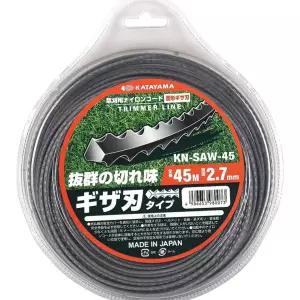[서삼안전] 카타야마 2.7x45M(그레이-톱날) 나일론날 일산 예초기 (본품)