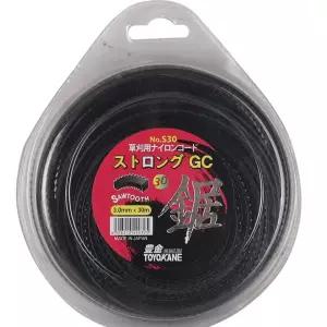 [서삼안전] 예초기 나일론날 일산 3.0x30M(블랙-톱날) 토요카네 (본품)