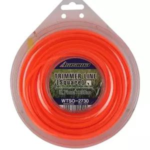 [서삼안전] 예초기 나일론날 2.7x30M(오렌지-사각) (본품)