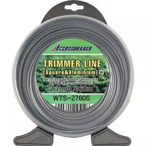 [서삼안전] 나일론날 알루미늄 예초기 2.7x60M(그레이-사각) (본품)