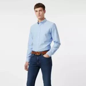 남성 V 로고 시그니처 벨트 3Y2T0Q90 ECU HG5 23F)