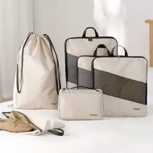 여행용 파우치 트래블백 지퍼백 6종세트 Bcb7+3tJv
