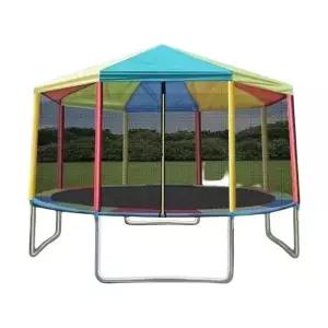 야외트램폴린 캐노피 옥외 대형 컬러 안전 상업용 지붕형