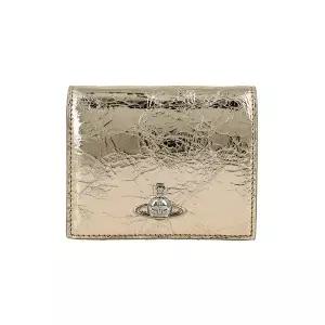 [비비안웨스트우드] 51150030W L00A7 R401 메탈릭 크링클 반지갑