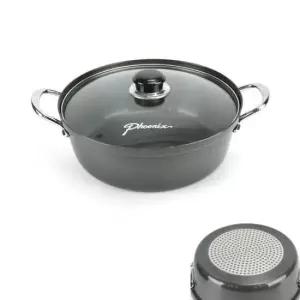 양수냄비 인덕션겸용 경질 국수전골냄비(뚜껑포함 28cm)