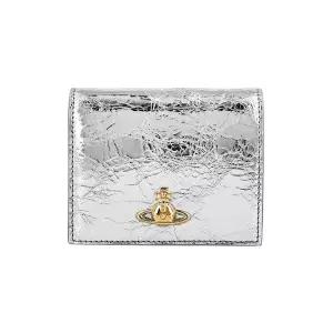 [비비안웨스트우드] 51150030W L00A7 Q401 메탈릭 크링클 반지갑