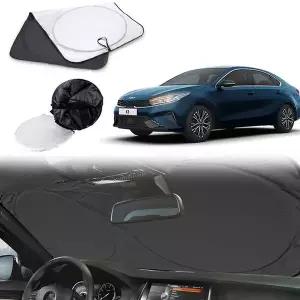 차량용 LMK796X8 햇빛가리개 더뉴K3 자동차 앞유리커버 운전석 썬바이저 가림막