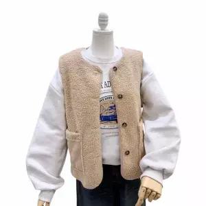 [에잇컨셉]무스탕 주머니 덤블 조끼 C25K7FVE024_P411698733