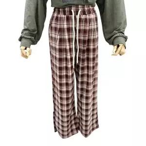 [에잇컨셉]5597 체크 밴딩 바지 C25I7FPT024_P406293676