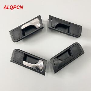 블랙 크롬 전면 도어 내부 핸들, 후면 쉐비 옵트라 스즈키 포렌자 2003-2008 뷰익 엑셀 2007-2013