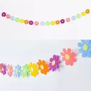 파티용품 PW-SA 데이지 플라워 파티 가랜드 꽃가랜드 장식