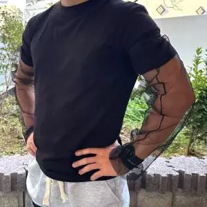 입는 모기장 방충 팔토시 블랙