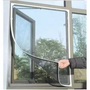 TBZ DIY 모기장 화이트 곤충 메쉬 플라이 도어 커튼 그물