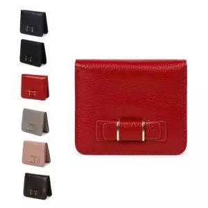 반지갑 귀여운 가죽 여성반지갑 캐주얼 카드 동전 지폐 84_43