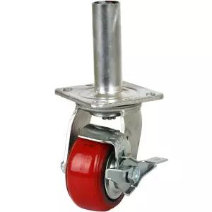 [서삼안전] 아시바 이동식 바퀴 파이프 구조물 CF타입 고소 철골 4규격(100mm) 비계 용접 작업대 (본품)