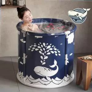 1인욕조 간편 접이식 1인 미니 욕조 이동식 반신욕조