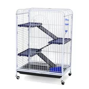 복층 케이지 소동물 햄스터 은신처 대형 사육장 철제