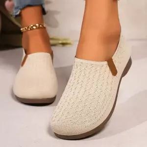 토시 컴포트 단화 라운드 봄가을 여자플랫슈즈 플랫 ible3