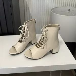 앵클부츠 레이스업 구두 스웨이드 소가죽 워커 첼시 앵글