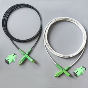 광섬유 Drop 케이블 FTTH 실내 단일 모드 SC/APC-SC/APC 광 2M/3M 연장 코드 Fibra Optica