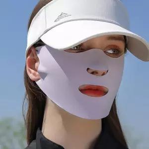 햇빛차단 숨쉬기 편안한 오픈 페이스 여성 쿨마스크