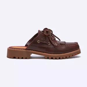 TIMBERLAND 노린 뮬 슈즈 버건디 / TB0A4198EIW 2049861