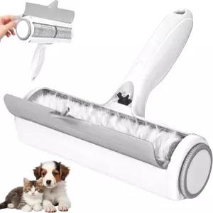 롤러 펫 헤어 리무버 가구 소파 카펫 러그 침구 및 자동차에 개와 고양이 털을 위한 재사용 가능한