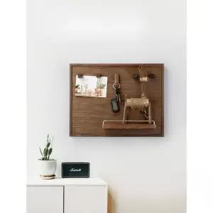 원목 두꺼비집 액자 빈티지 커버 벽선반 월패드 호박